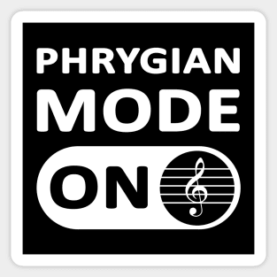 Phrygian Mode Sticker